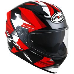  Suomy SUOMY SPEEDSTAR Rapido speed sisak fekete/fehr/piros 2023