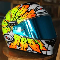 Suomy SUOMY STELLAR Apache speed sisak flu/fehr/szrke/piros 2024