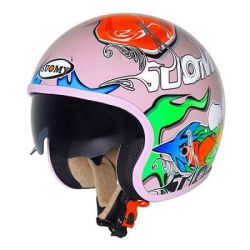  Suomy SUOMY Jet 70's Drake tra/robogs ni buksisak pink