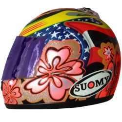  Suomy SUOMY EXPLORER XPEB Hawaiian Flower Replica speed buksisak virgmints