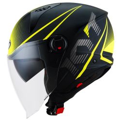  Suomy KYT SUOMY KYT D-CITY Colorful tra/robogs buksisak matt fekete/flu citrom 2023