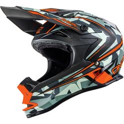  O'Neal O'NEAL 7Series EVO Matt Camo fekete/fluo narancs cross buksisak