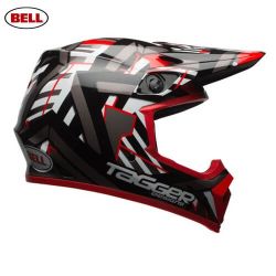  Bell BELL MX-9 MIPS Tagger Double Trouble cross sisak fekete/piros
