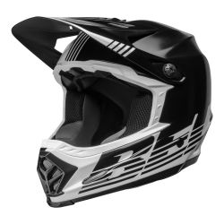  Bell BELL MOTO-9 YOUTH MIPS LOUVER Y Gyermek buksisak fekete/fehr