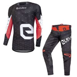  ELEVEIT ELEVEIT ITALY X-TREME cross szett fekete/piros/fehr 2023