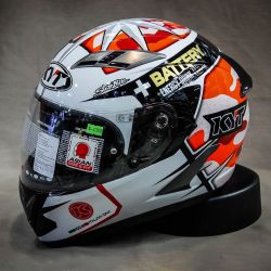  Suomy KYT SUOMY KYT Falcon Aleix Espargaro Replica speed buksisak flu piros/fehr
