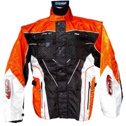  FM FM RACING ITALY enduro dzseki narancs/fekete/fehr