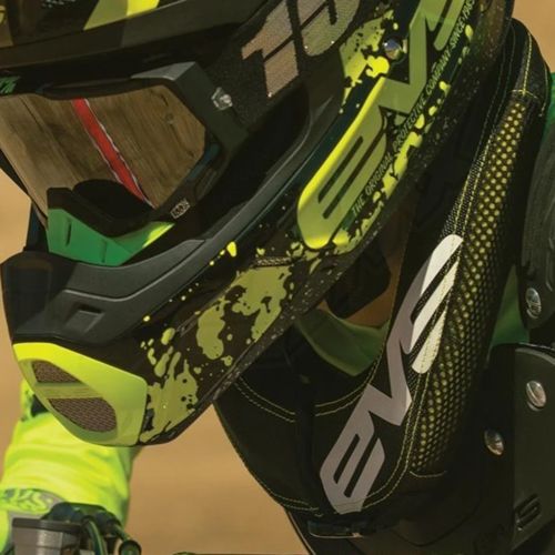  EVS EVS R2 RACE COLLAR nyakvd fekete/hiviz 2023