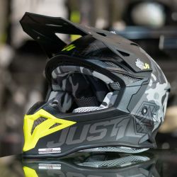  JUST1 JUST1 J39 KINETIC cross buksisak camo matt fluo citrom/piros/fekete 2024