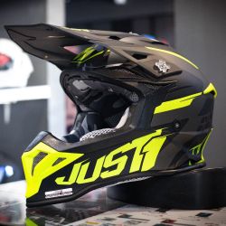  JUST1 JUST1 J39 STARS cross buksisak fekete/fluo citrom/titnium 2024