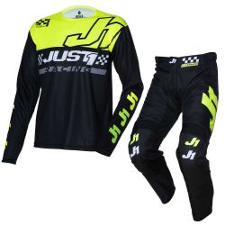  JUST1 JUST1 J-COMMAND Competition cross szett fekete/fluo citrom 2024