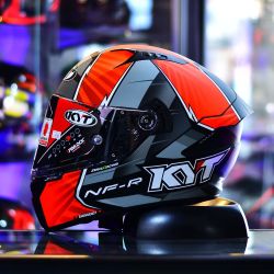  Suomy KYT SUOMY KYT NF-R Xavi Fores Replica speed buksisak matt fekete/piros 2023