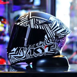  Suomy KYT SUOMY KYT TT-COURSE Espargaro Winter Replica speed sisak fekete/fehr 2023