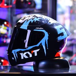  Suomy KYT SUOMY KYT TT-COURSE Masia Replica Winter speed sisak matt fekete/kk 2023