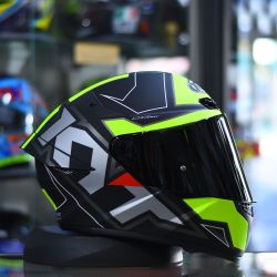  Suomy KYT SUOMY KYT TT-COURSE Electron speed buksisak matt fekete/flu citrom 2023