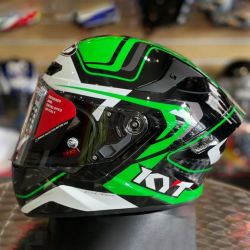 Suomy KYT SUOMY KYT TT-COURSE Overtech speed buksisak fekete/fehr/zld 2023