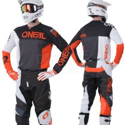  O'Neal O'NEAL Mayhem Lite Split cross szett fekete/narancs
