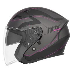  NOX France NOX France N127 Metro ni tra/robogs buksisak matt fekete/flu pink 2022