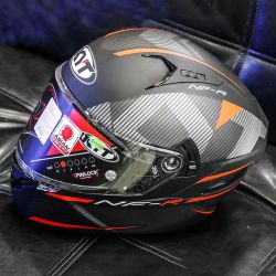  Suomy KYT SUOMY KYT NF-R Logos speed buksisak matt szrke/flu piros