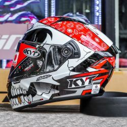  Suomy KYT SUOMY KYT NF-R Pirate speed buksisak fekete/fehr/piros 2023