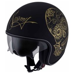  Suomy SUOMY ROKK Calavera matt fekete/arany