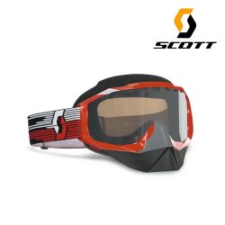  SCOTT SCOTT Hustle piros cross szemveg krm tkrs lencsvel s orrvdvel