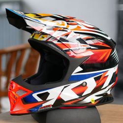  Suomy KYT SUOMY KYT SKYHAWK Temper cross buksisak piros 2024