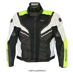  Smook SMOOK ITALY ASH AIR nyri cordura dzseki fekete/flu citrom 2021