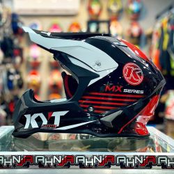  Suomy KYT SUOMY KYT Strike Eagle K-MX cross buksisak fekete/piros/fehr