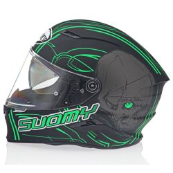  Suomy SUOMY SPEEDSTAR Amlet speed buksisak matt fekete/ zld