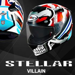  Suomy SUOMY STELLAR Villain speed buksisak piros/fehr/kk 2023