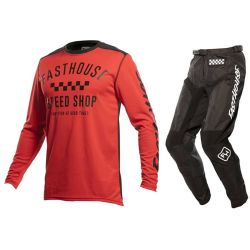  Fasthouse FASTHOUSE USA Carbon cross szett fekete/piros 2022