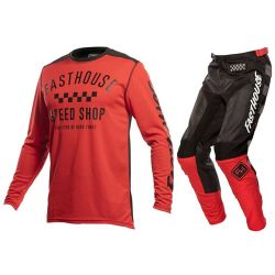  Fasthouse FASTHOUSE USA Carbon gyermek cross szett fekete/piros 2021