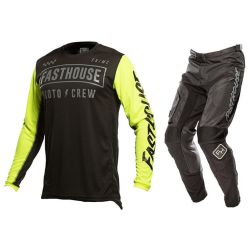  Fasthouse FASTHOUSE USA Strike cross szett fekete/hiviz 2021