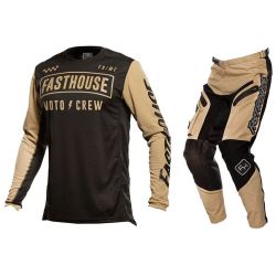  Fasthouse FASTHOUSE USA Strike cross szett fekete/khaki 2021