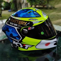  Suomy KYT SUOMY KYT Thunderflash Aleix Espargaro speed buksisak kk/flu citrom