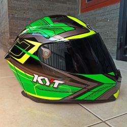  Suomy KYT SUOMY KYT Thunderflash Bolt speed buksisak zld/flu citrom/fekete