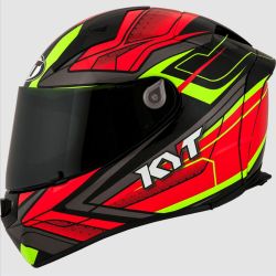  Suomy KYT SUOMY KYT Thunderflash Bolt speed buksisak piros/flu citrom/fekete