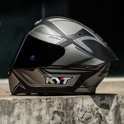 Suomy KYT SUOMY KYT TT-COURSE Tourist speed sisak matt fekete/fehr/szrke 2023