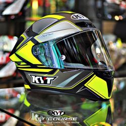  Suomy KYT SUOMY KYT TT-COURSE Tourist speed sisak matt fekete/szrke/flu citrom 2023