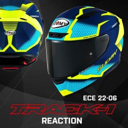  Suomy SUOMY TRACK-1 Reaction speed sisak matt kk/flu citrom 2023