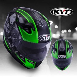  Suomy KYT SUOMY KYT Venom Strike speed buksisak fekete/flu zld