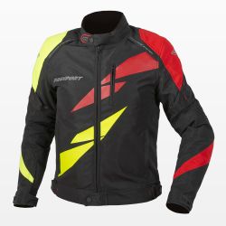  Prexport PREXPORT Viper cordura dzseki fekete/piros/flu citrom 2025